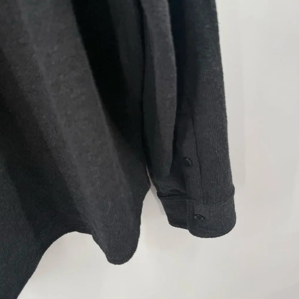 J.Crew Shacket Sweater Shirt Men’s XL Long-sleeve textured button cotton blend